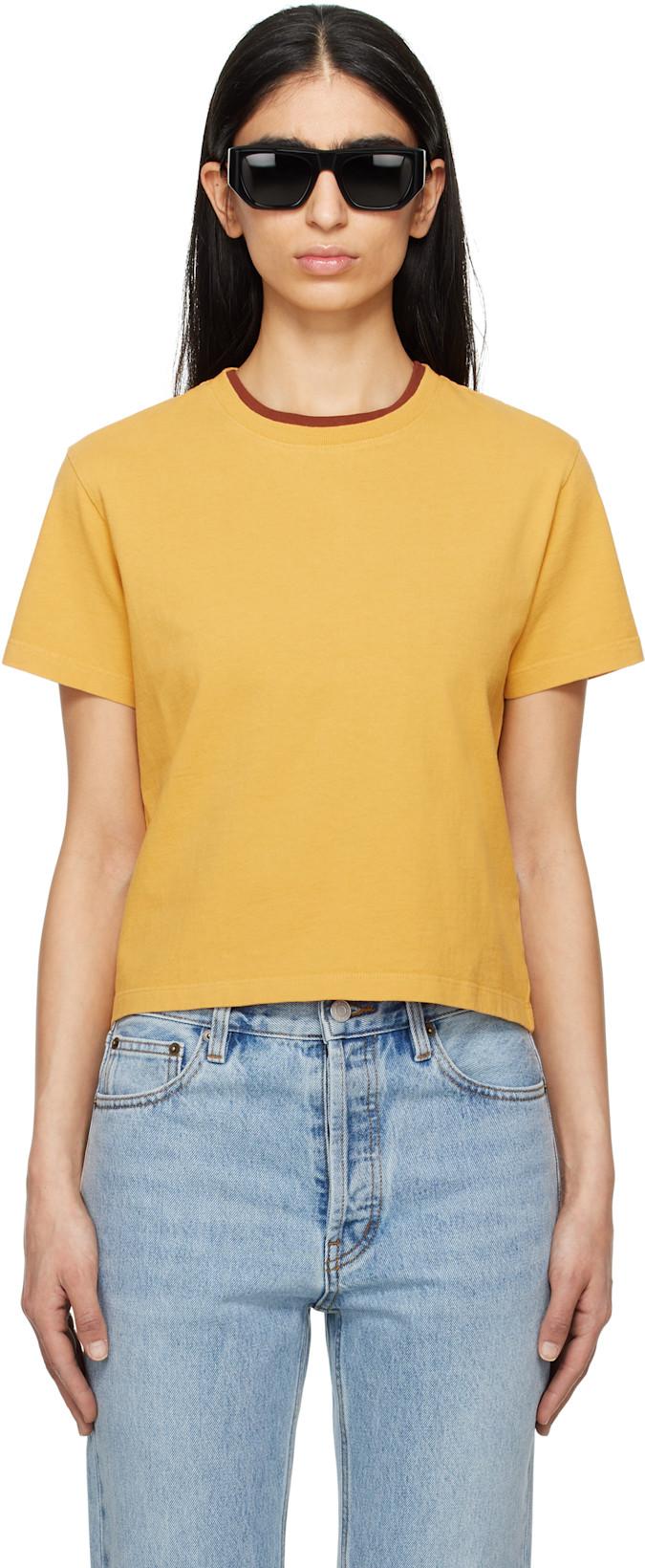 SSENSE Exclusive Yellow 'The Shirt' T-shirt by STILL HERE