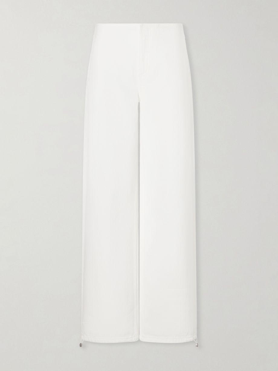Sport low-rise wide-leg jeans by STILL HERE