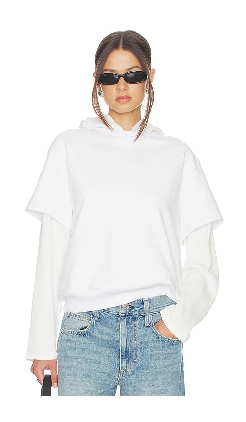 Still Here 2tee Sweatshirt in Cream by STILL HERE