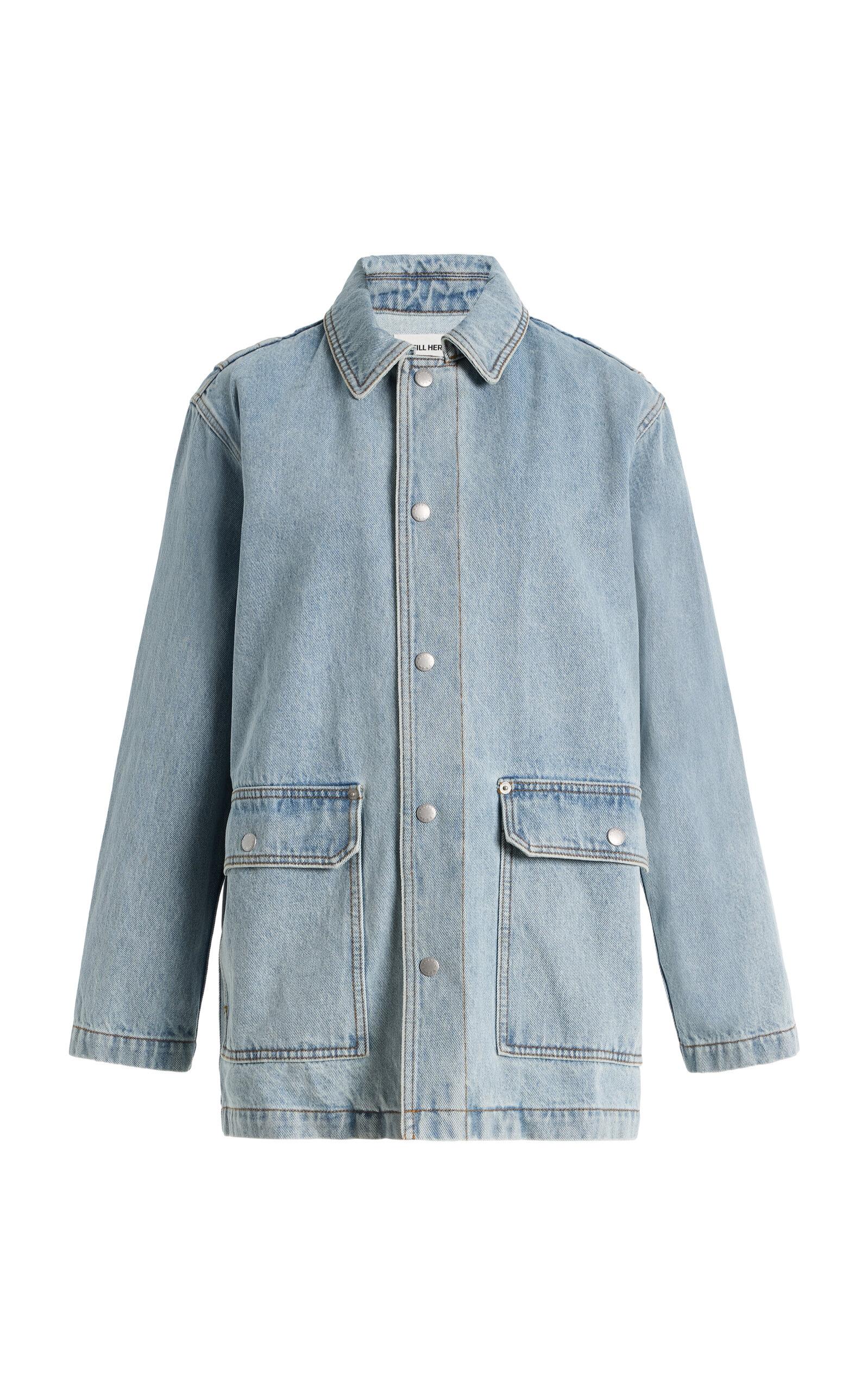 Still Here Denim Barn Jacket - Moda Operandi by STILL HERE