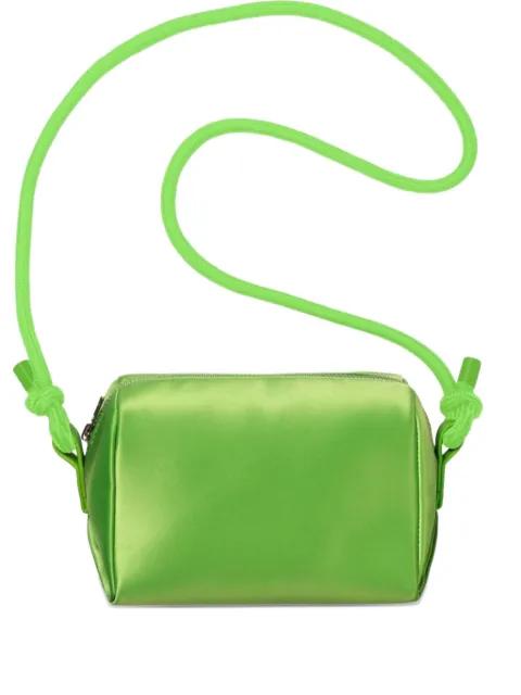 Pernille satin rope-trimmed shoulder bag by STINE GOYA