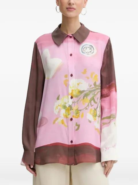floral-print shirt by STINE GOYA