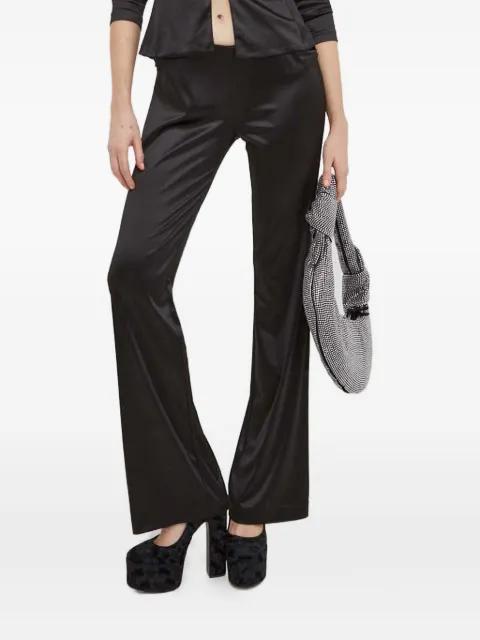 plaque-detail trousers by STINE GOYA