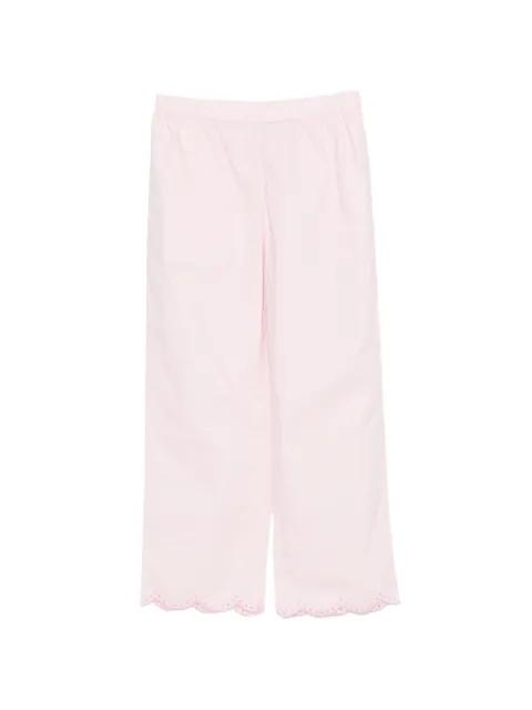 scalloped-edge trousers by STINE GOYA