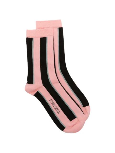 striped socks by STINE GOYA