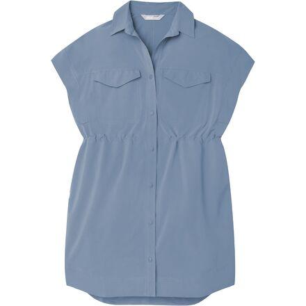 Mountain Flow Shirt Dress by STIO