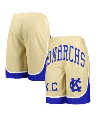Men's Cream Kansas City Monarchs Shorts by STITCHES