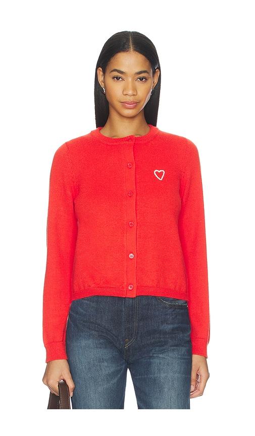 Stitches & Stripes Racine Cardigan in Red by STITCHES&STRIPES