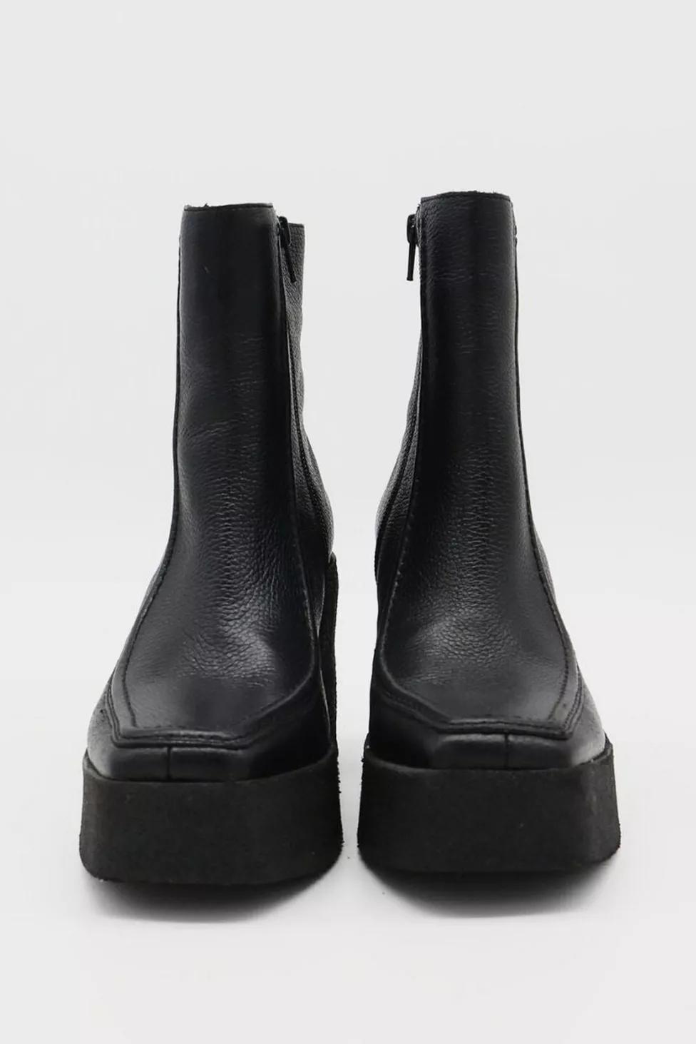 Stivali Agathe Platform Ankle Boots by STIVALI NEW YORK