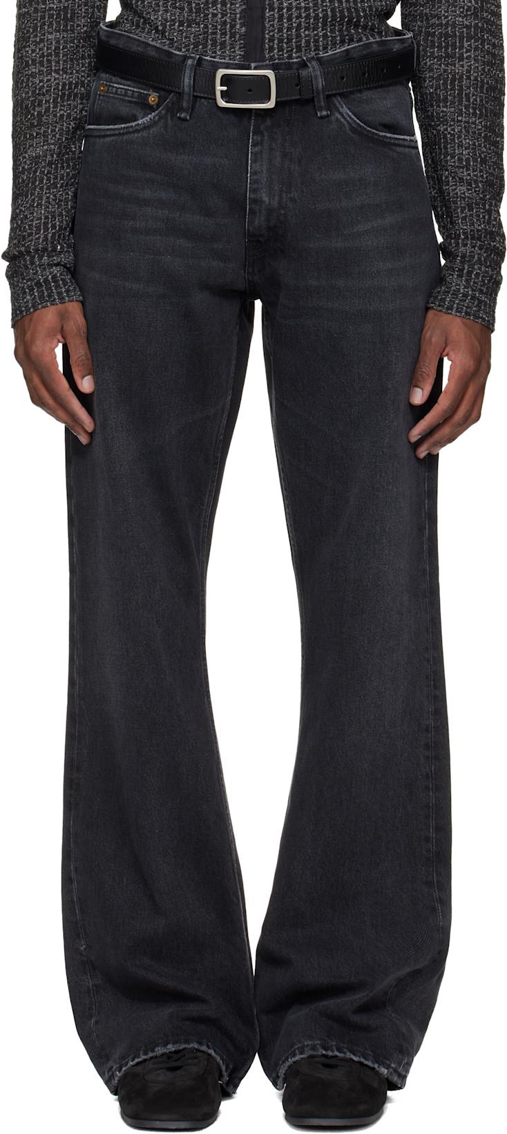 Black Bootcut Jeans by STOCKHOLM (SURFBOARD) CLUB