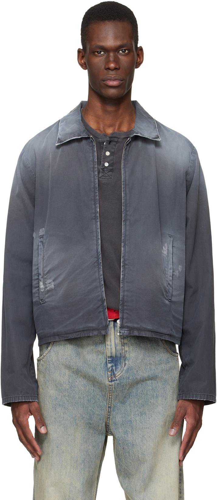 Black Cotton Logo Jacket by STOCKHOLM (SURFBOARD) CLUB