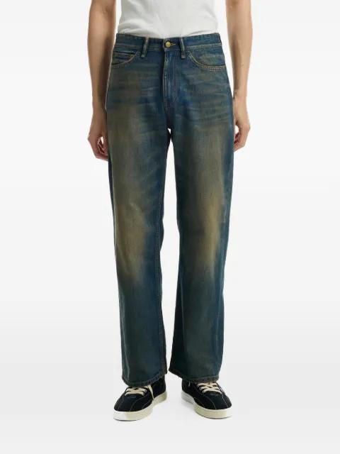 Frank logo-embroidered jeans by STOCKHOLM SURFBOARD CLUB