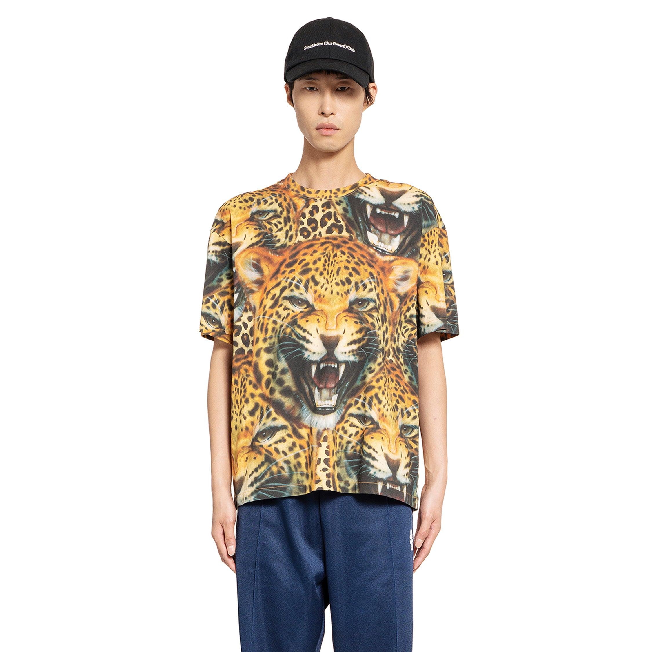 Leopard Print Tee by STOCKHOLM SURFBOARD CLUB