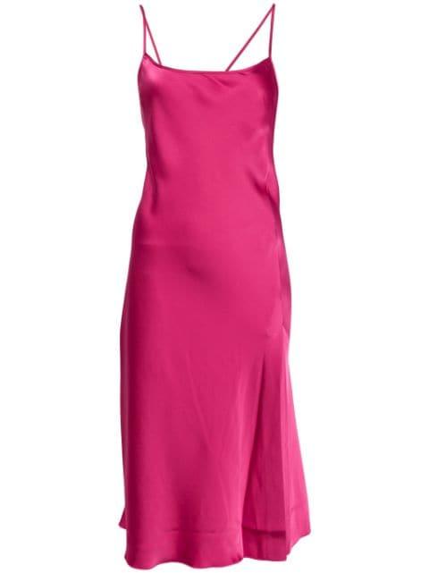 asymmetric midi dress by STOCKHOLM SURFBOARD CLUB