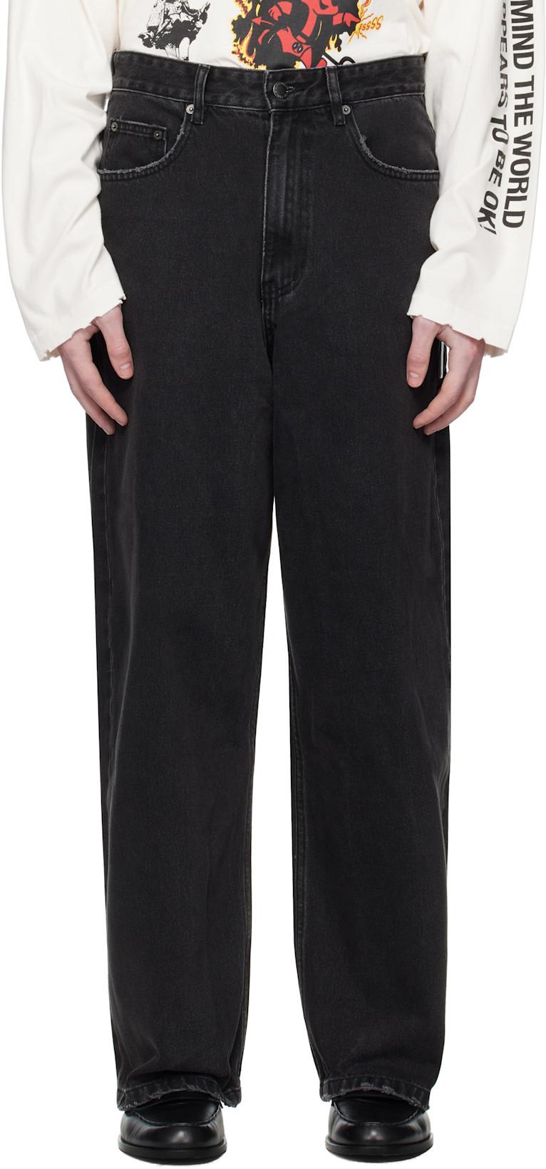 Black Dust & Grit Jeans by STOLEN GIRLFRIENDS CLUB