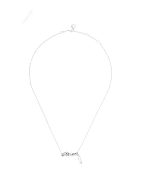 Sentimental Script necklace by STOLEN GIRLFRIENDS CLUB