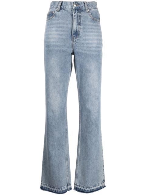 flared high-waist jeans by STOLEN GIRLFRIENDS CLUB