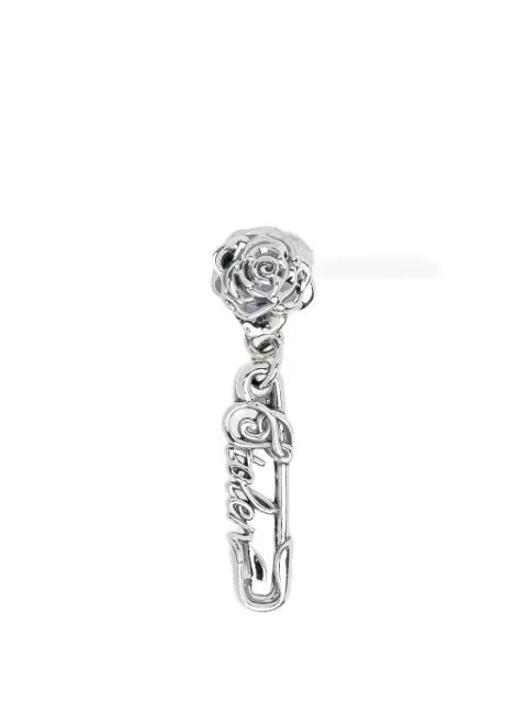 rose-pin earrings by STOLEN GIRLFRIENDS CLUB