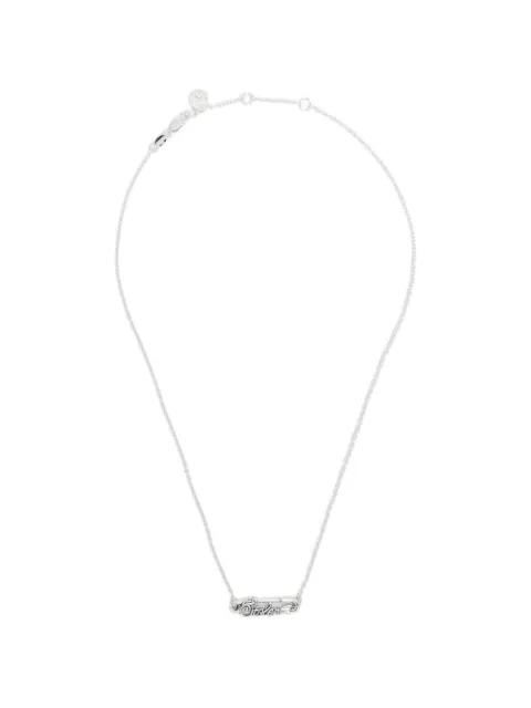 scripted-pin necklace by STOLEN GIRLFRIENDS CLUB