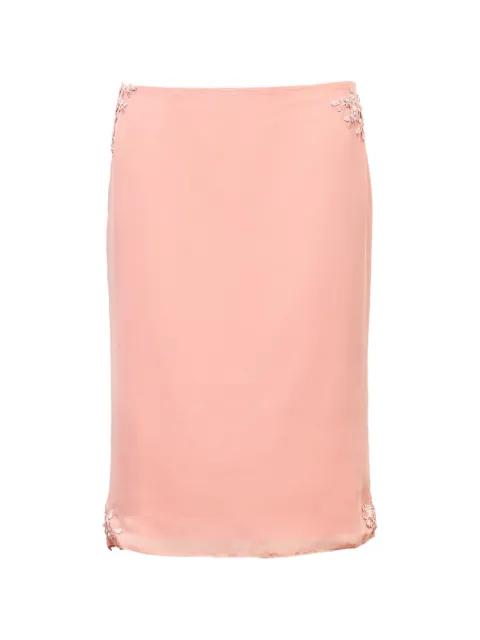 Belle lace midi skirt by STOLEN STORES