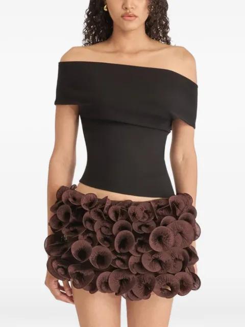 asymmetric off-shoulder top by STOLEN STORES
