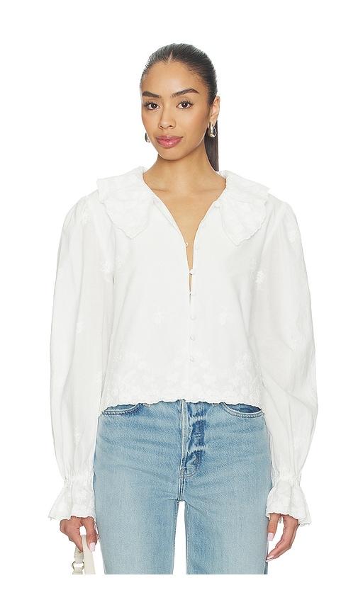 Stone Cold Fox x REVOLVE Abigail Top in White by STONE COLD FOX