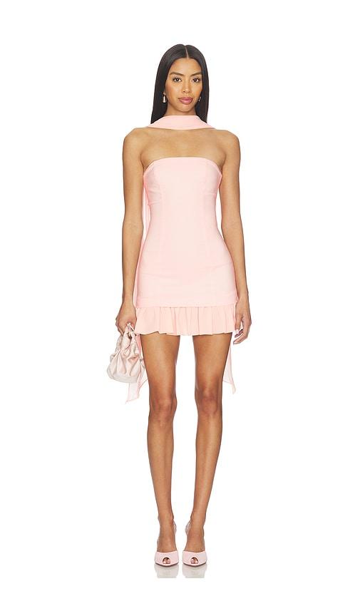 Stone Cold Fox x REVOLVE Alice Mini Dress in Peach by STONE COLD FOX