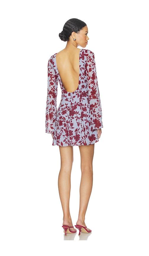 Stone Cold Fox x REVOLVE Jenna Mini Dress in Red,Slate by STONE COLD FOX