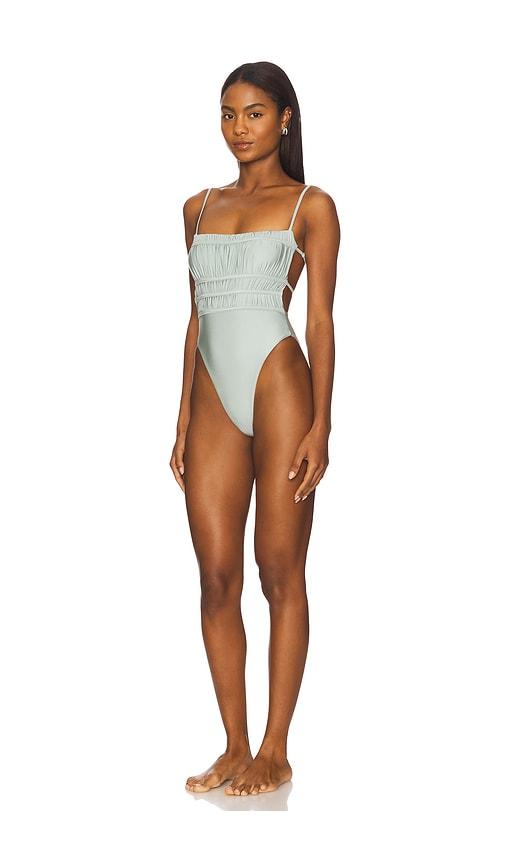 Stone Cold Fox x REVOLVE Jorja One Piece in Slate by STONE COLD FOX