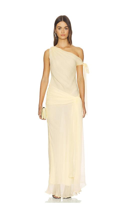 Stone Cold Fox x REVOLVE Sansa Gown in Yellow by STONE COLD FOX