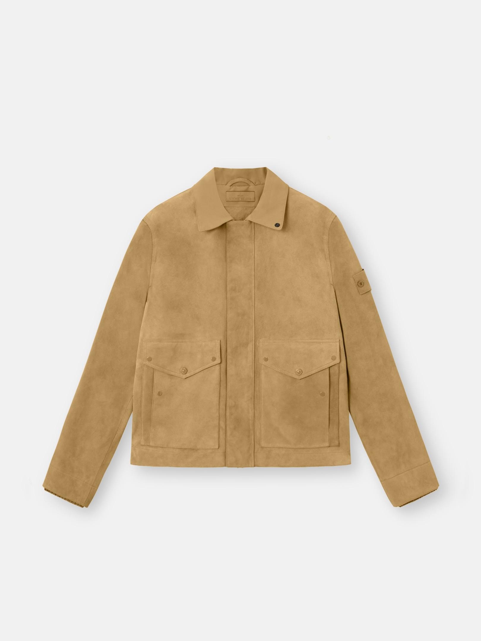 100002 SPLIT LEATHER_S.I. GHOST by STONE ISLAND