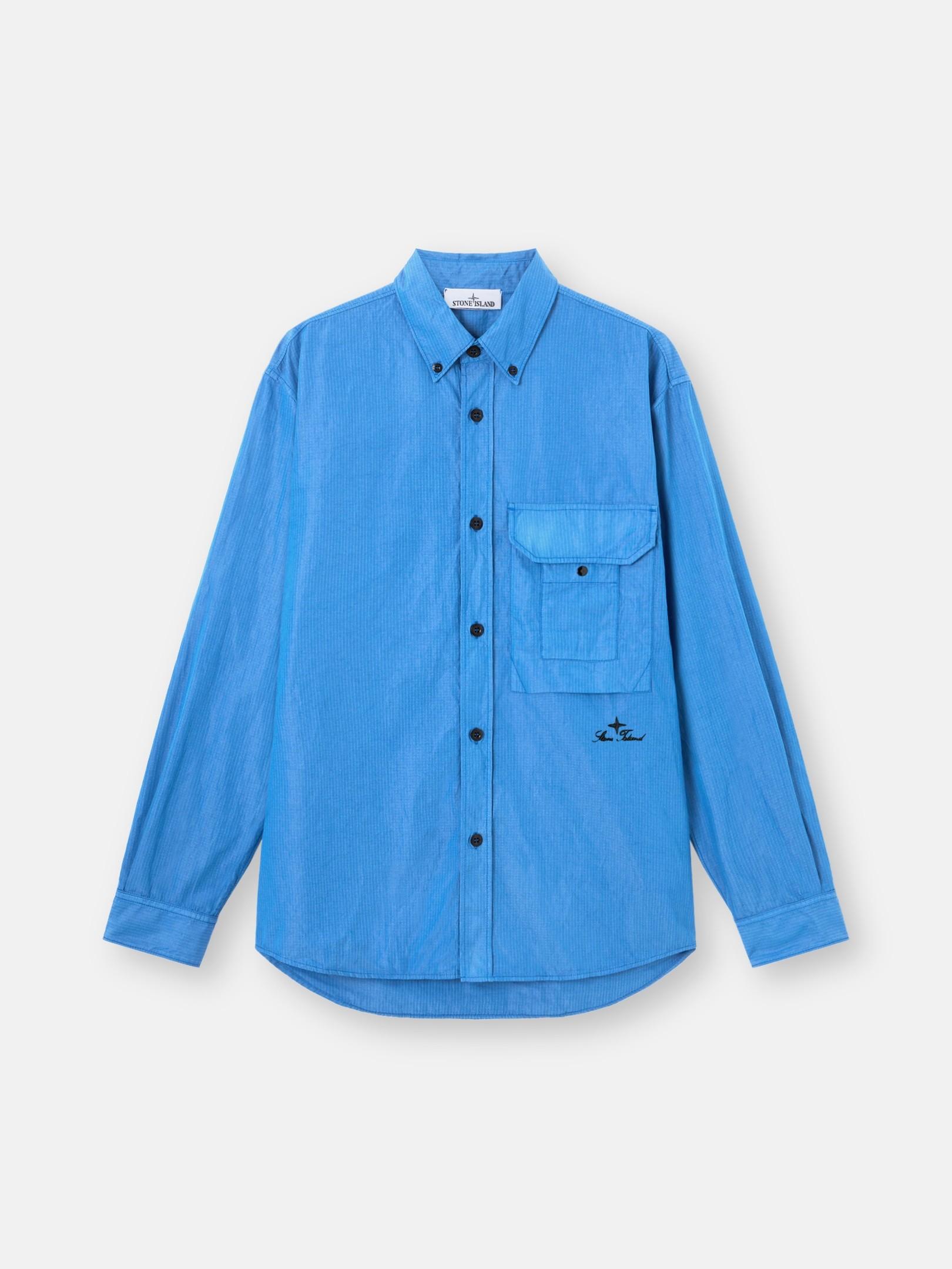 1100028 COTTON NYLON MICRO RIPSTOP by STONE ISLAND