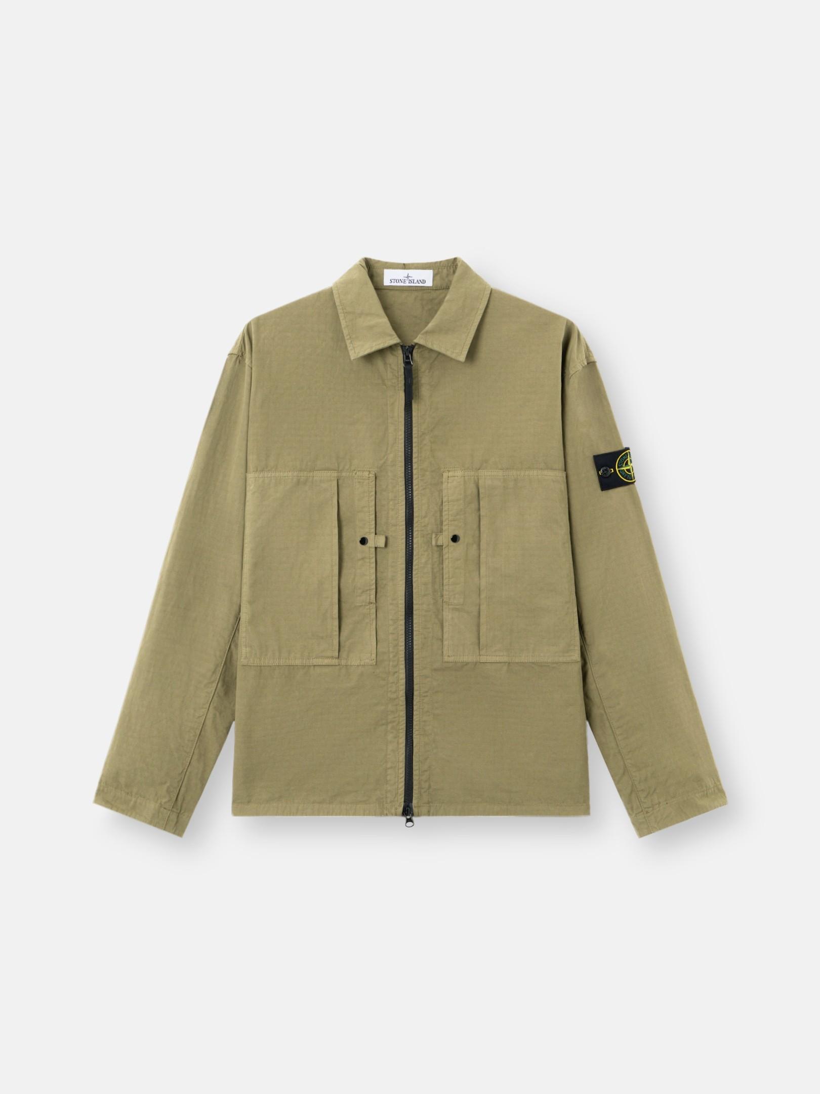 1200005 MERCERISED ORGANIC COTTON RIPSTOP by STONE ISLAND