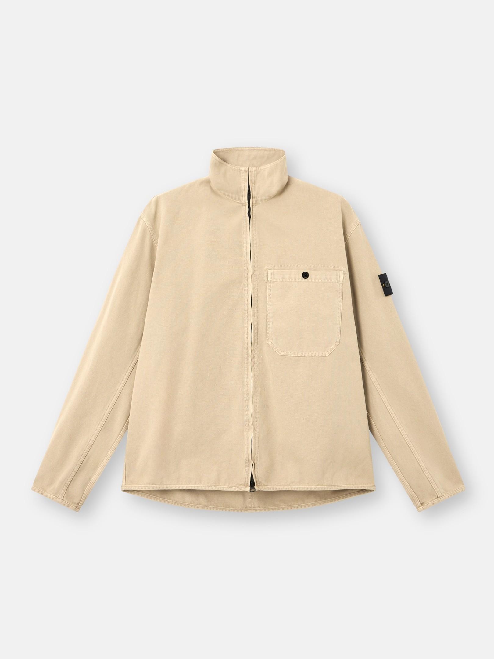 1200014 ORGANIC PANAMA COTTON 'OLD' EFFECT by STONE ISLAND