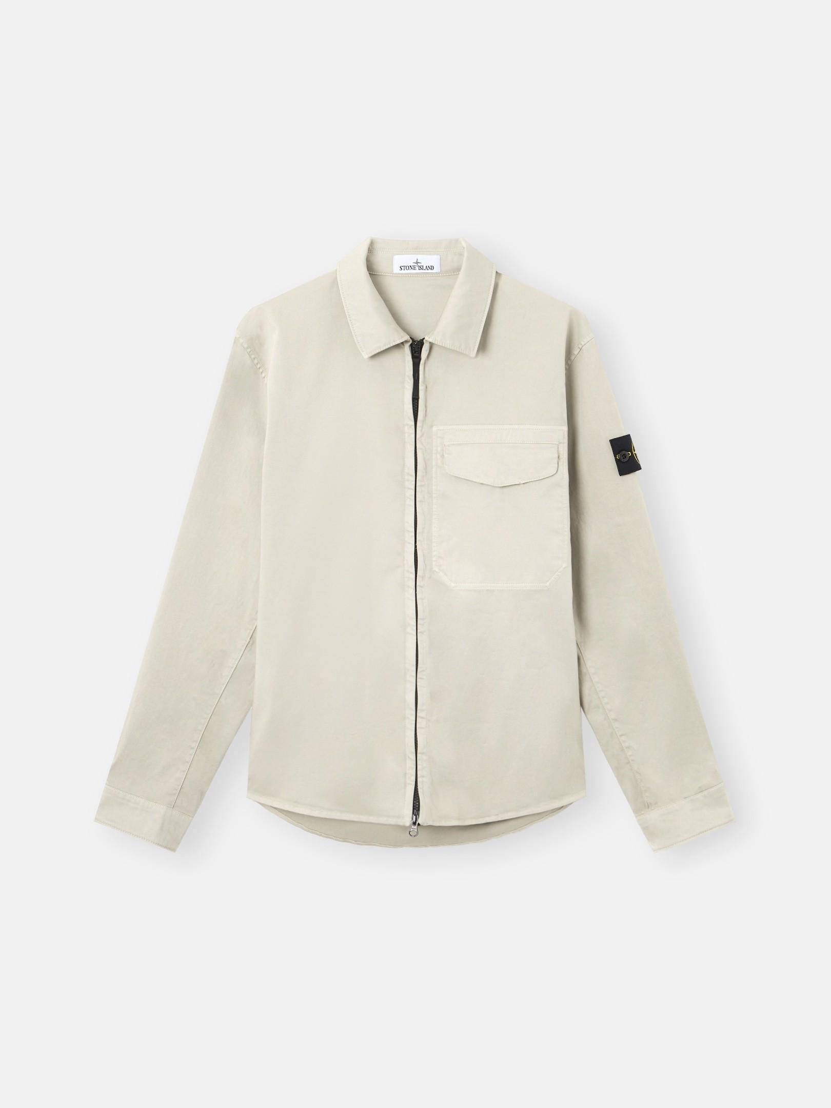 1200015 STRETCH ORGANIC COTTON SATIN by STONE ISLAND