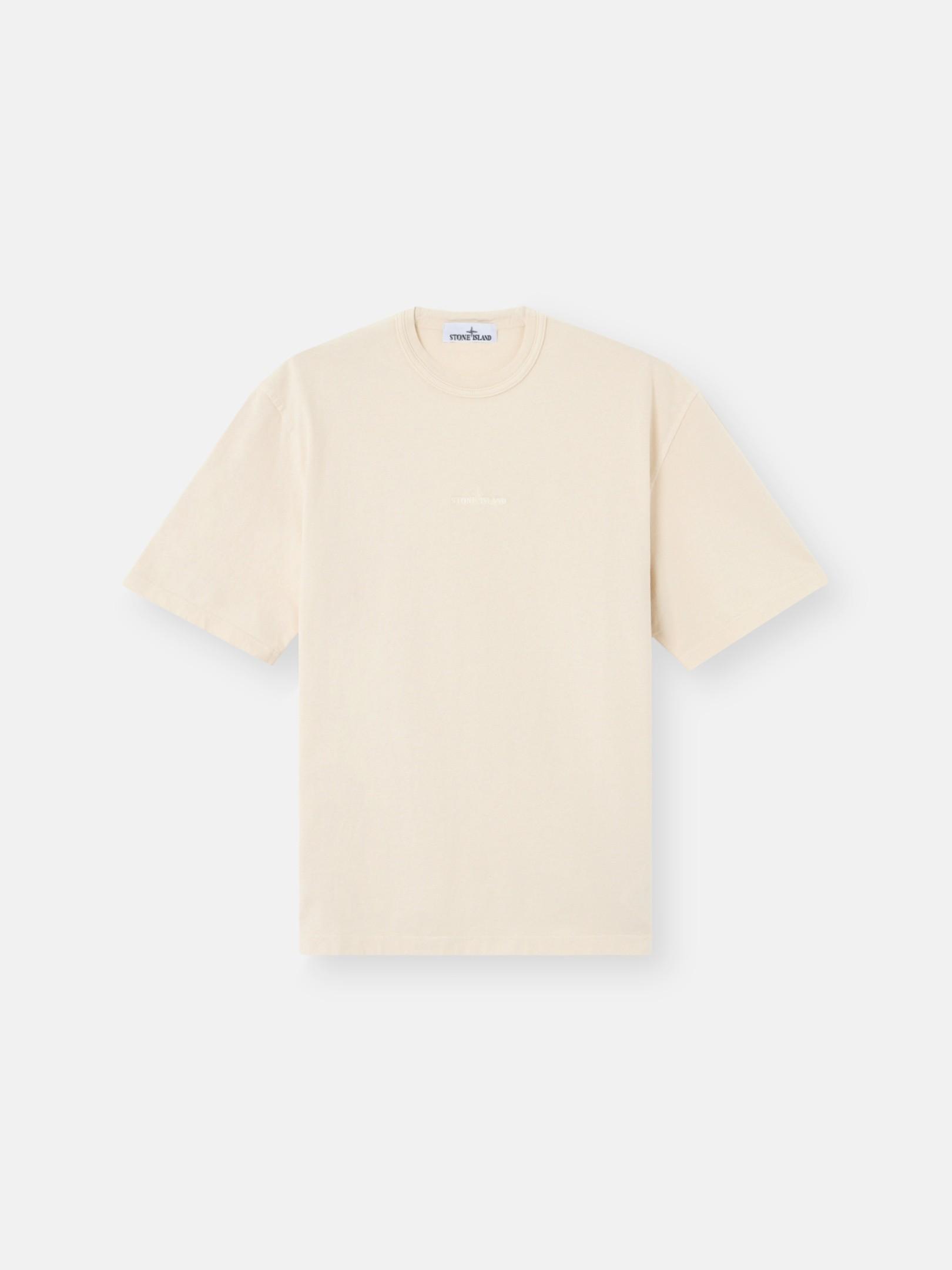 2100025 COMBED ORGANIC COTTON JERSEY by STONE ISLAND