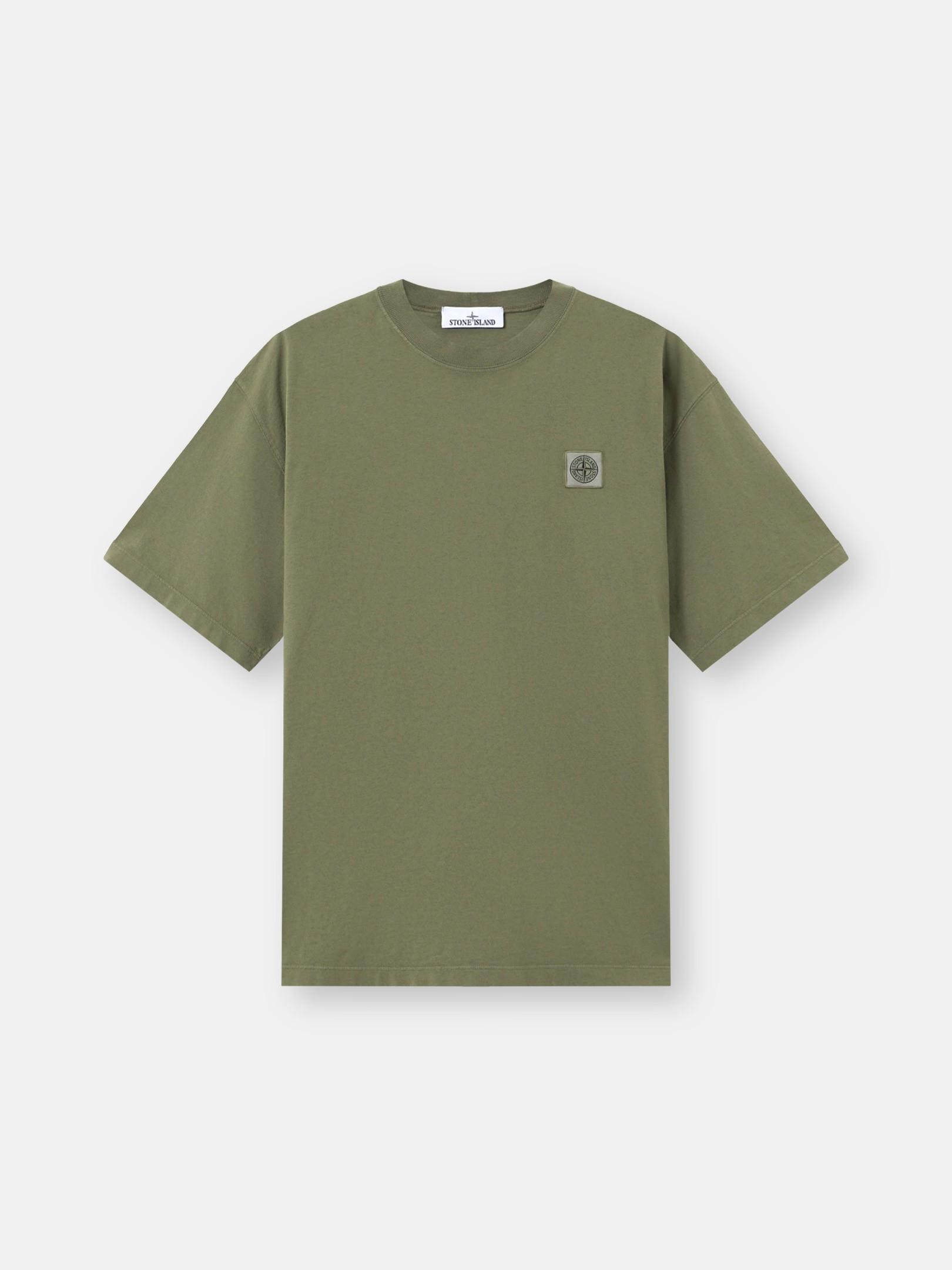 2100030 COMBED ORGANIC COTTON JERSEY by STONE ISLAND