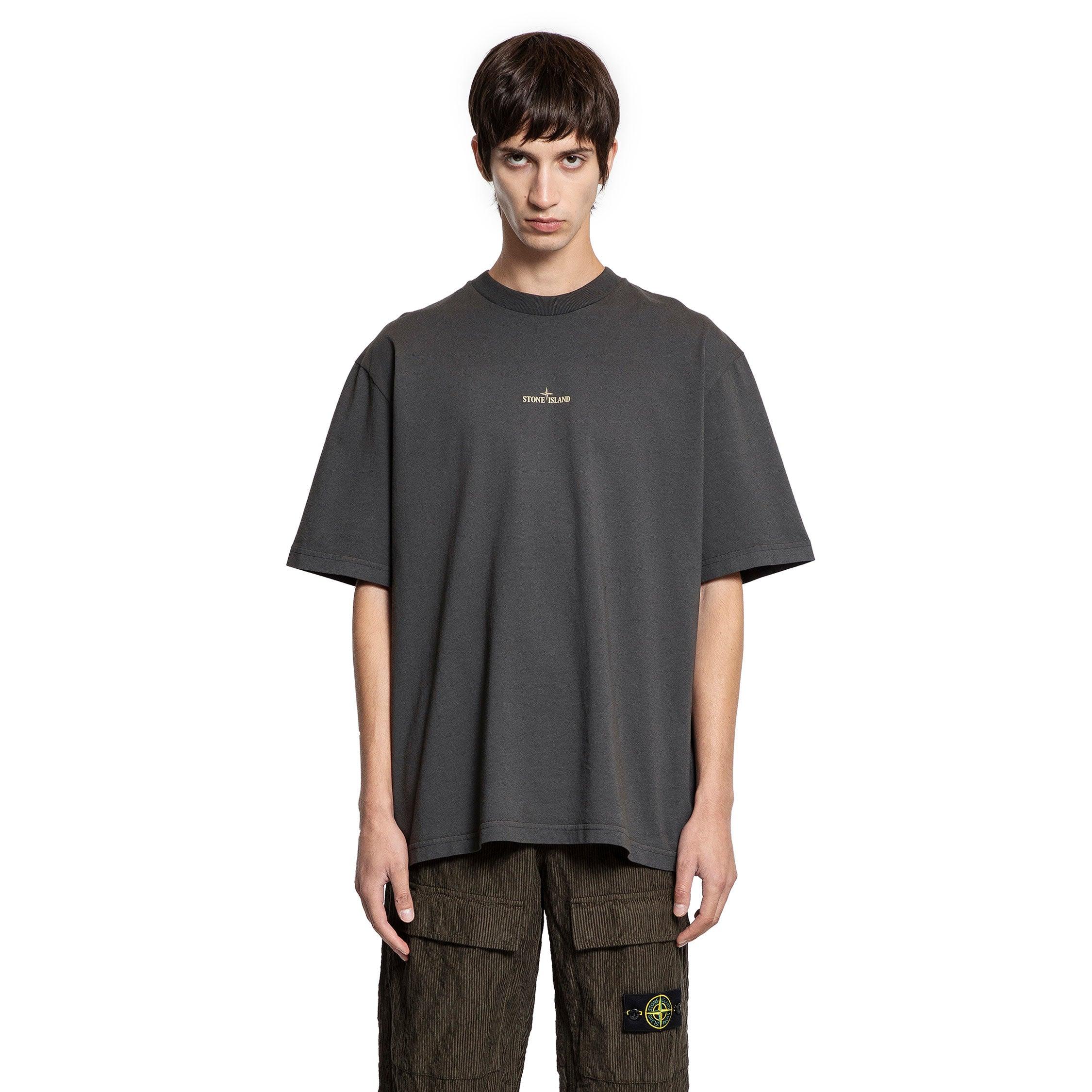 2100037 Combed Organic Cotton Jersey T-Shirt by STONE ISLAND
