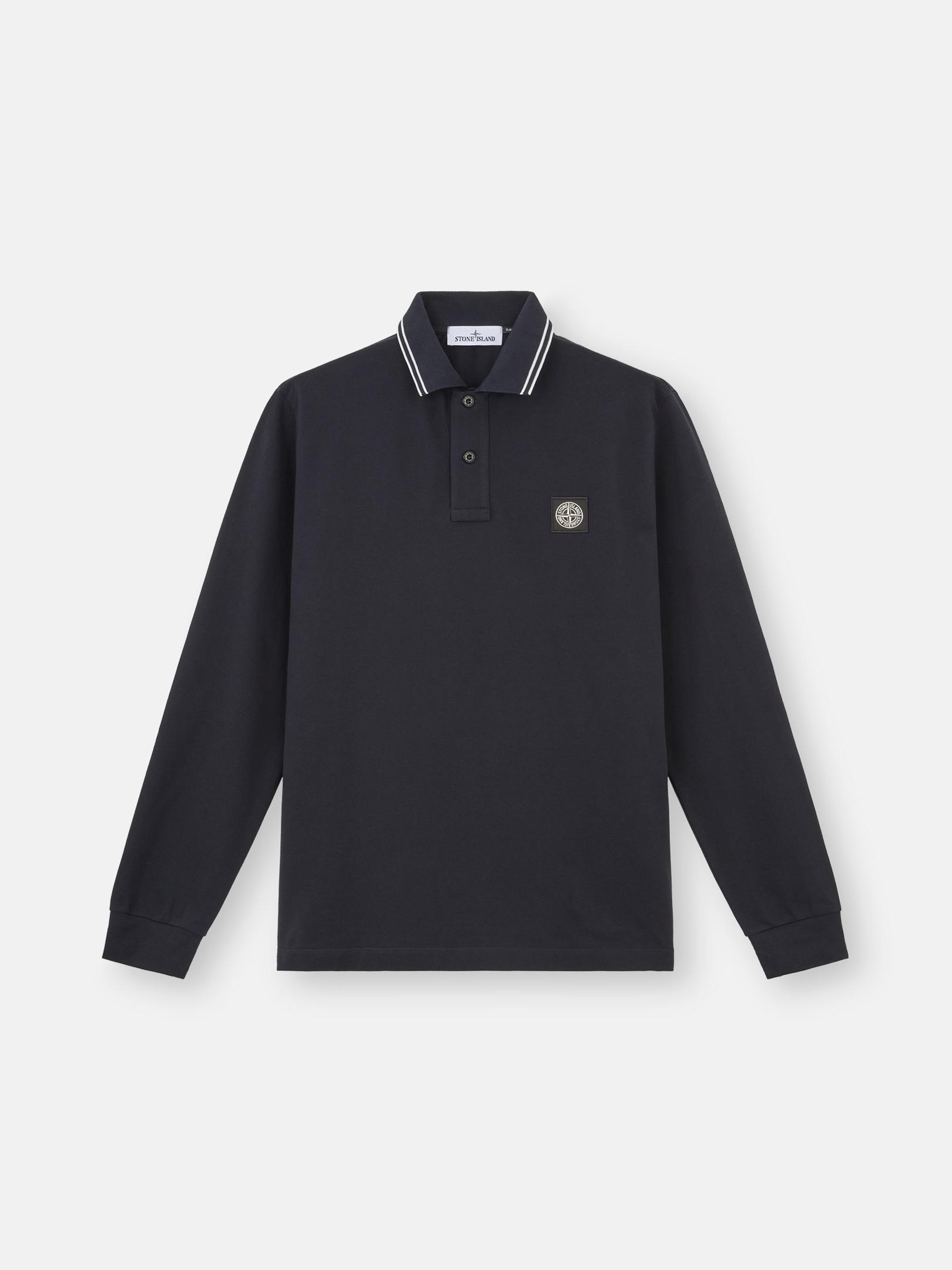 2200006 95% ORGANIC COTTON / 5% ELASTANE PIQUÉ by STONE ISLAND 2200006 95% ORGANIC COTTON / 5% ELASTANE PIQUÉ by STONE ISLAND