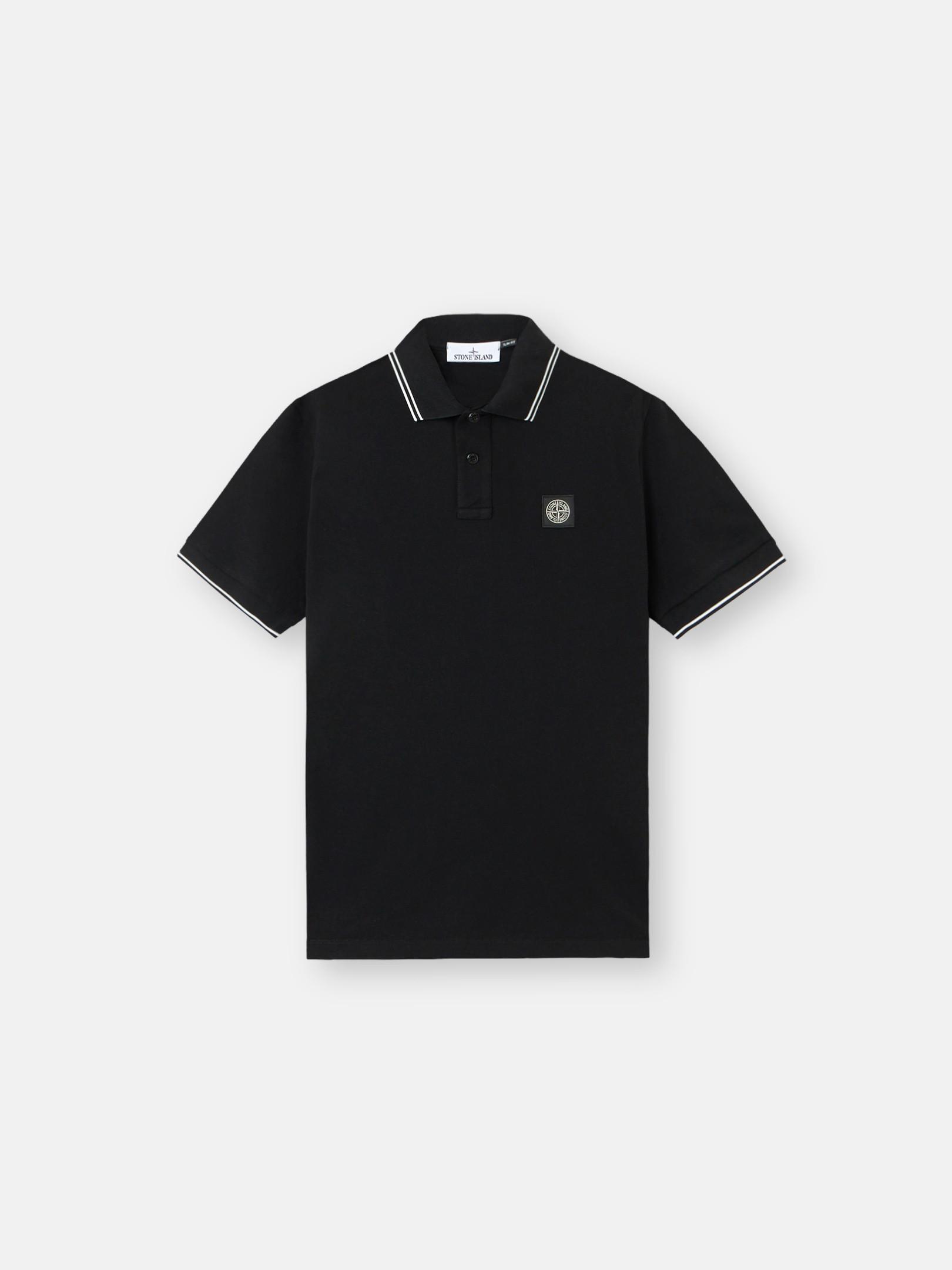 2200007 95% ORGANIC COTTON / 5% ELASTANE PIQUÉ by STONE ISLAND 2200007 95% ORGANIC COTTON / 5% ELASTANE PIQUÉ by STONE ISLAND