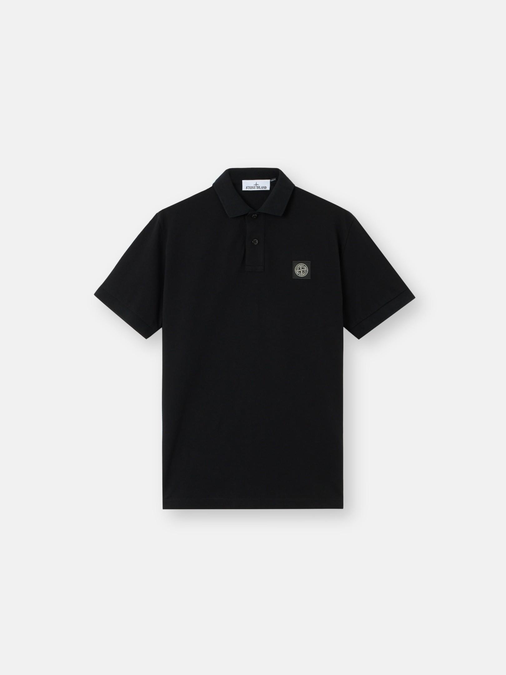 2200008 ORGANIC COTTON PIQUÉ WITH STRETCH by STONE ISLAND