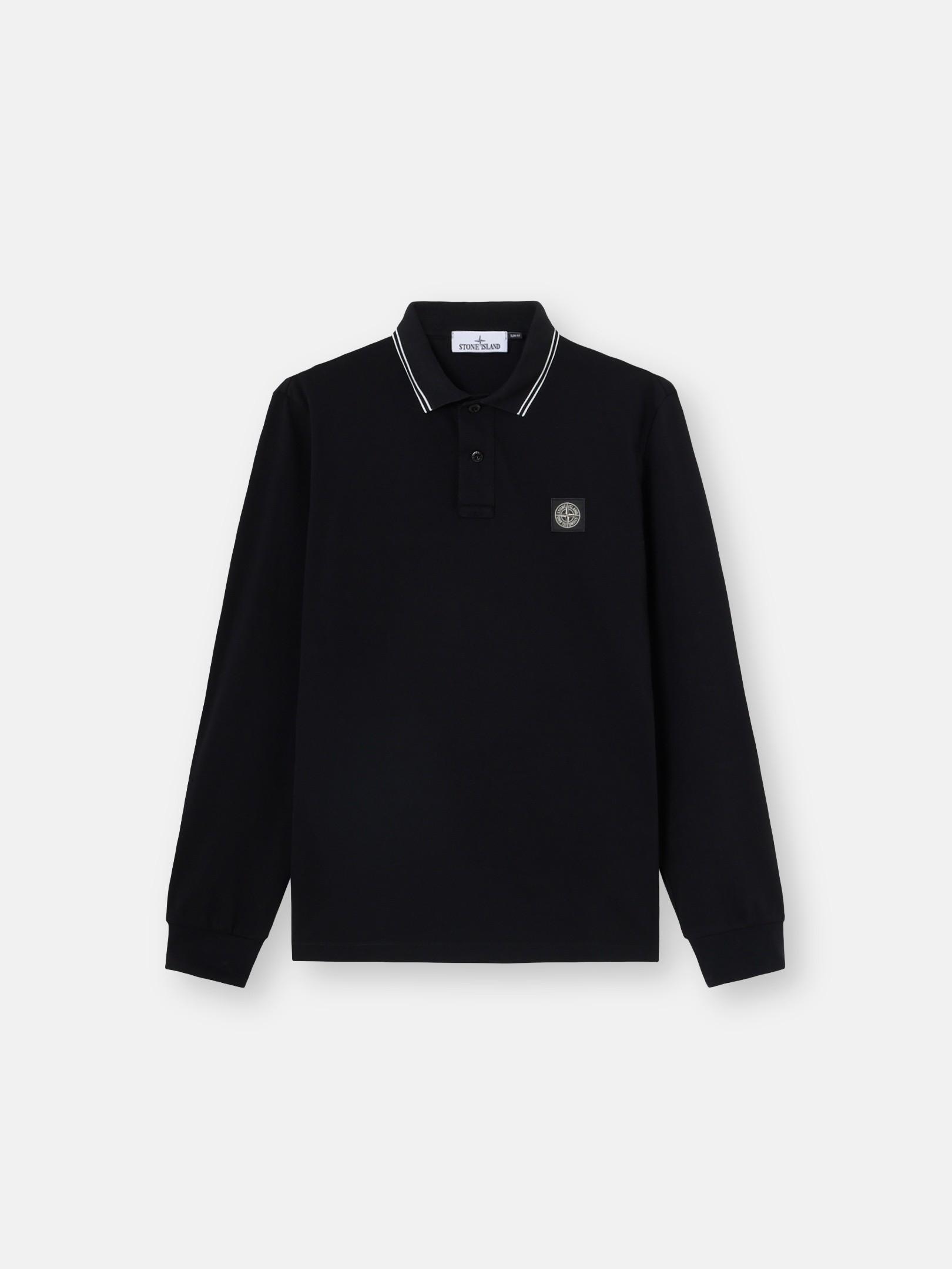 2200012 ORGANIC COTTON PIQUÉ WITH STRETCH by STONE ISLAND