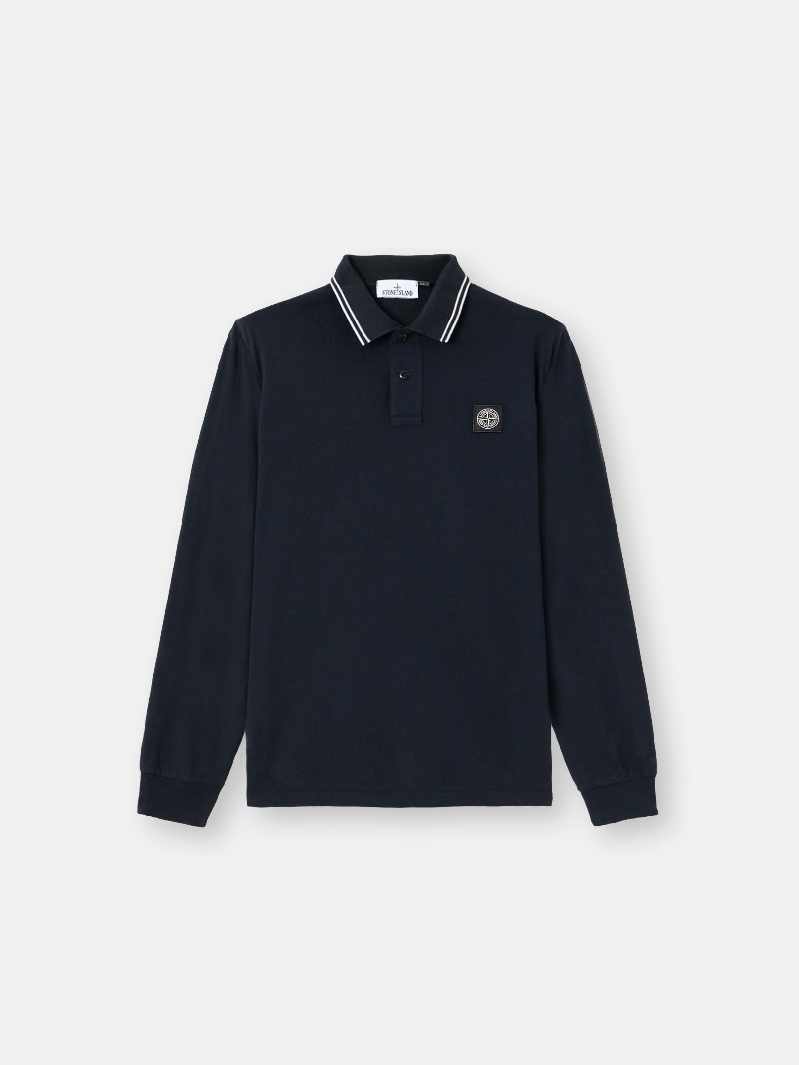 2200012 ORGANIC COTTON PIQUÉ WITH STRETCH by STONE ISLAND