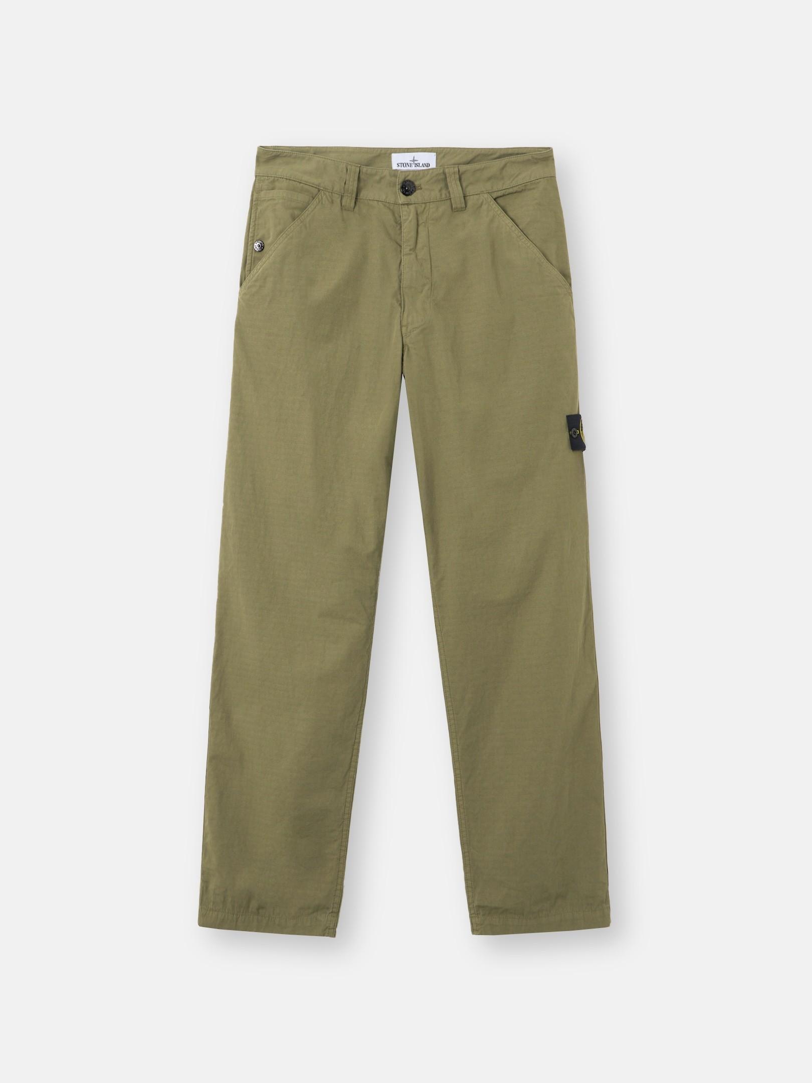 3100008 MERCERISED ORGANIC COTTON RIPSTOP by STONE ISLAND