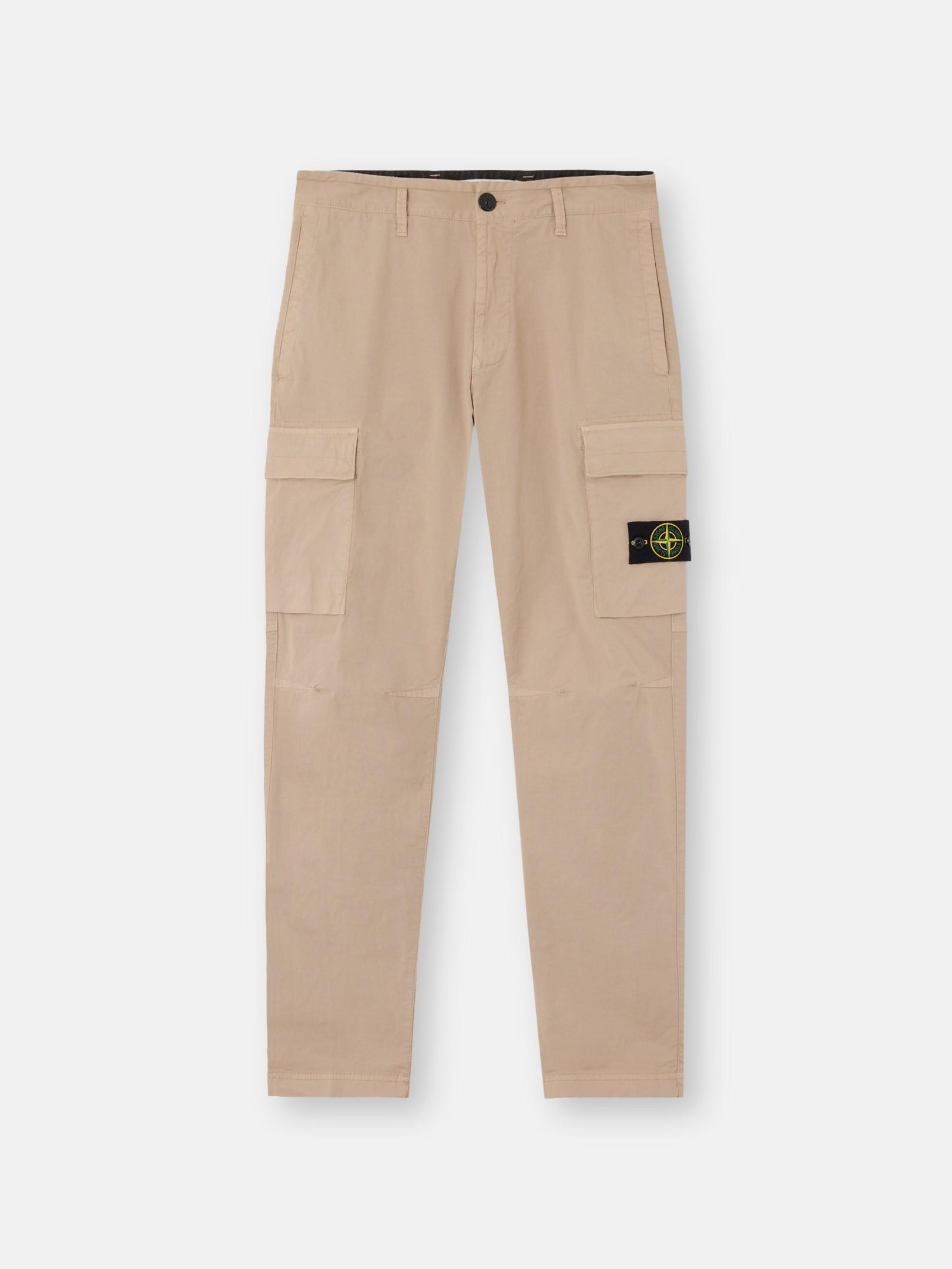 3100032 STRETCH ORGANIC COTTON TWILL by STONE ISLAND
