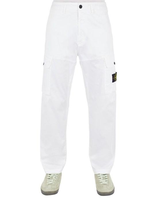 319F1 WEATHERPROOF COTTON CANVAS_ GHOST PIECE by STONE ISLAND