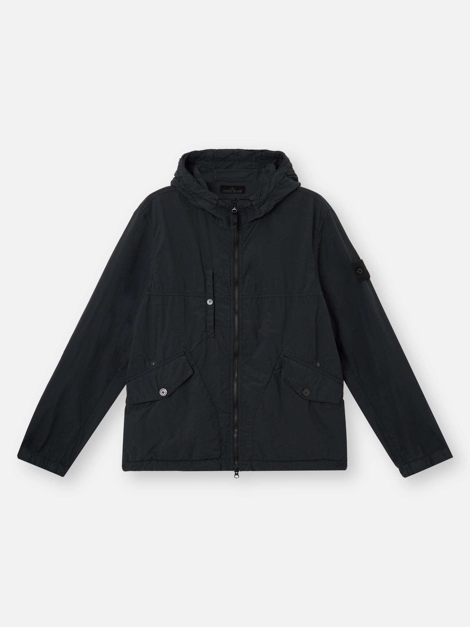 4100032 NYLON SMERIGLIATO_STONE ISLAND GHOST by STONE ISLAND 4100032 NYLON SMERIGLIATO_STONE ISLAND GHOST by STONE ISLAND