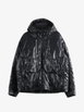 4100056 light-nylon 3L-TC hoodied down jacket with water-resistant membrane by STONE ISLAND