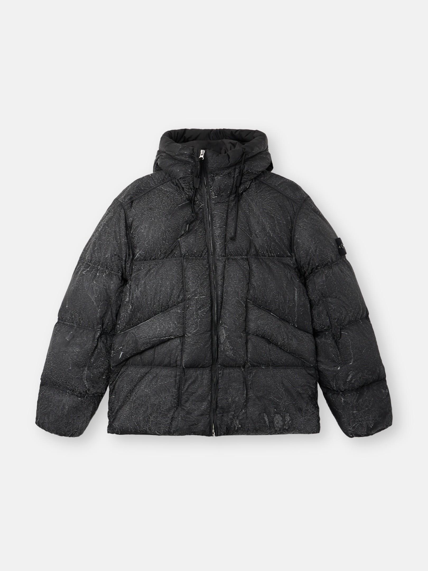 4100062 LIGHT NYLON TELA, HAND SPRAYED REFLECTIVE by STONE ISLAND