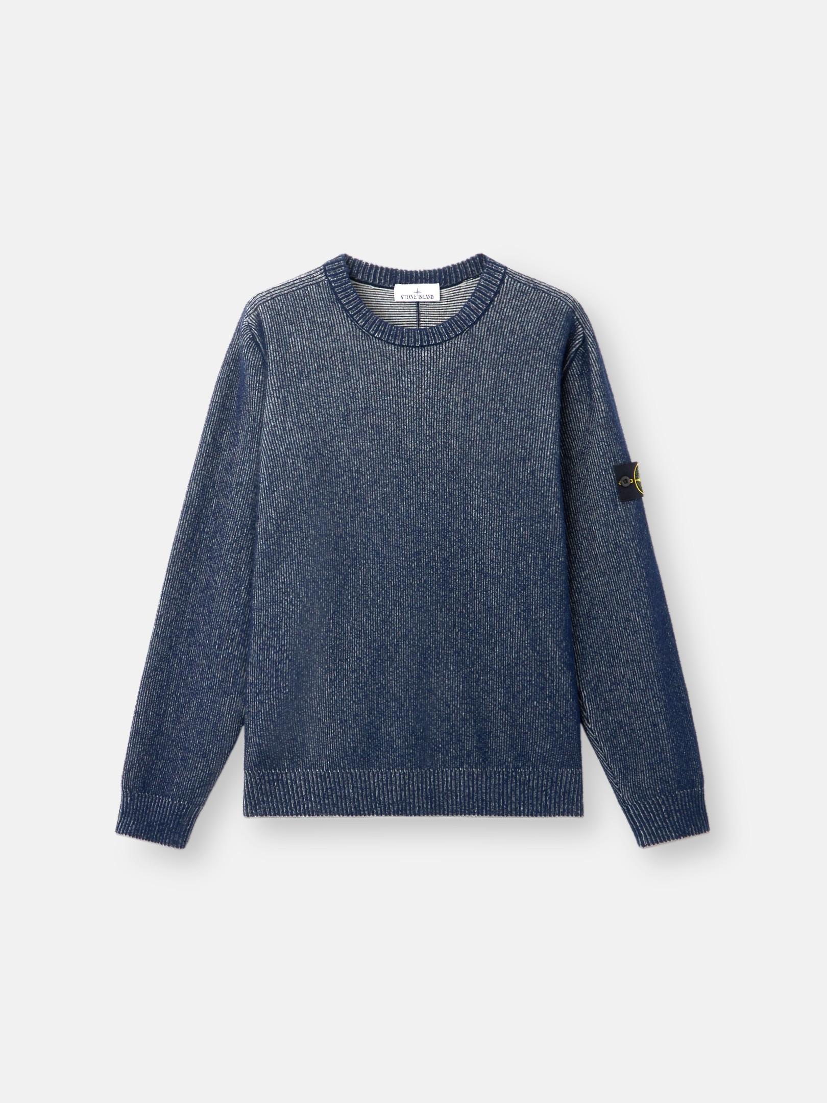 5100033 PLATED RIB COTTON BOUCLÉ by STONE ISLAND